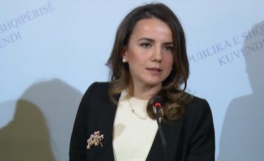 Rudina Hajdari rikthehet në selinë blu, reagimi ndaj Berishës: Të rrijë në PD, por jo të jetë kryetar