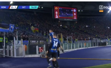Fantastik Calhanoglu, Interi zhbllokon rezultatin përballë Romës (VIDEO)