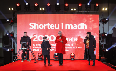 20 vjet Vodafone Albania, shorteu për klientët besnikë finalizohet me dy çmime të mëdha