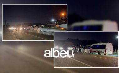 Aksident zinxhir në Elbasan, 4 makina përplasen me njëra-tjetrën