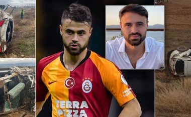 Dalin pamjet e aksidenit të rëndë ku humbi jetën lojtari turk Ahmet Çalik (VIDEO)