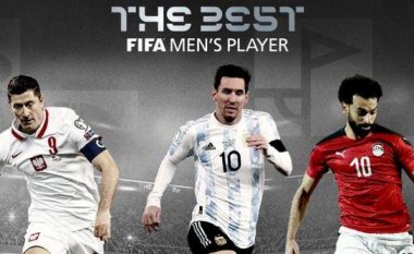 FIFA shpërblen sot më të mirët e vitit 2021, kush e fiton garën mes Messit, Levas dhe Salah?