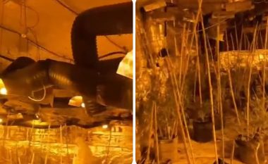 “Minierë bari” nën tokë, si ishte përshtatur hyrja sekrete në laborator droge në Sarandë: Prangosen dy elektriçistë (VIDEO)