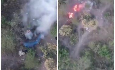 Lufta e ashpër mes karteleve të drogës, dronët hedhin bomba mbi rivalët mes pyjeve (VIDEO)