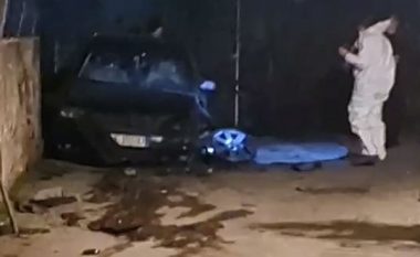 Publikohet videoja, momenti i shpërthimit të makinës së Sinomatit në Vlorë