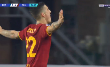 “Çmendet” Roma, i shënon 4 gola Empolit në më pak se 15 minuta (VIDEO)