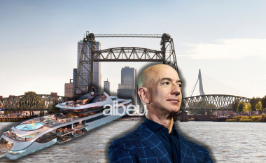 Nuk lejon superjahtin e Jeff Bezo të kalojë, çmontohet ura historike