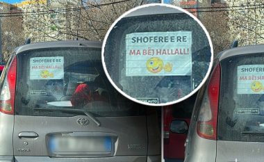 “Ma bëni hallall”, shoferja e re tërheq vëmendje në trafikun e Tiranës, shkrin së qeshuri qytetarët
