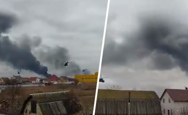 Vijon sulmi rus mbi Kiev, qielli pushtohet nga helikopterët (VIDEO)