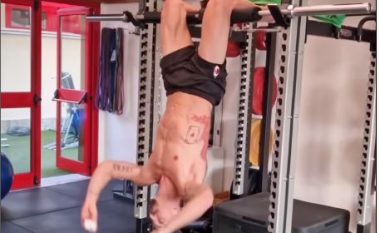 40-vjeçari Ibrahimovic stërvitet me stilin Rambo (VIDEO)