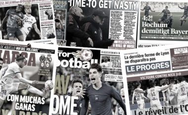 Shtypi Europian: Reali përgatitet për Parisin, Barcelona ëndërron La Ligën, Milan për kreun (VIDEO)