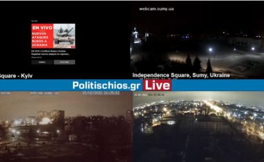 LIVE nga 4 qytetet ukrainase: Gjithçka e paralizuar, ja si paraqitet situata (VIDEO)