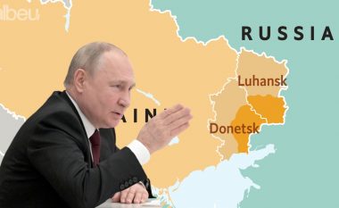 Rusia njeh pavarësinë e zonave të shkëputura të Ukrainës