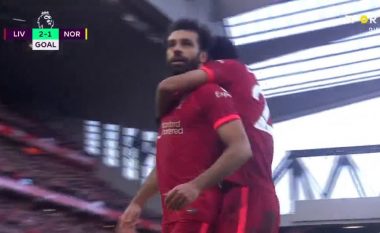 Alisson nuk është normal, shikoni asistimin e tij për Salah dhe shënimin e golit nga ‘faraoni’ (VIDEO)
