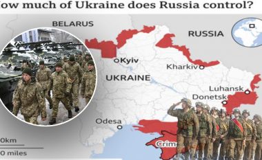 HARTA/ U “ngeci sharra në gozhdë”, ushtria ruse nuk po mundet të depërtojë në brendësi të Ukrainës (FOTO LAJM)