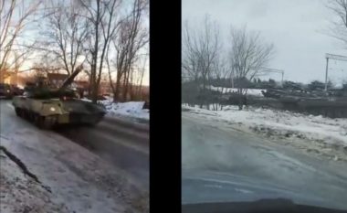 Tanke dhe armë të tjera, vazhdon shtimi i forcave ruse në kufirin ukrainas (VIDEO)