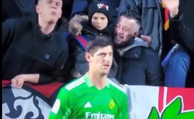 Tifozi i Rayo Valleciano bën gjestin e turpshëm ndaj Courtois (VIDEO)