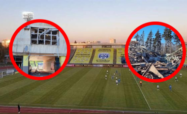 I rrafshuar i gjithi, stadiumi ukranias bombardohet nga forcat ruse (FOTO LAJM)