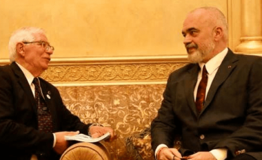 Borrell sot në Tiranë, takim me kryeministrin Rama