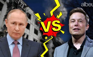 “Në dorë fati i Ukrainës”, Elon Musk sfidon në dyluftim Vladimir Putin