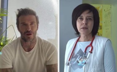 David Beckham i jep llogarinë e “Instagramit” një mjekjeje ukrainase për të postuar pamje nga puna e tyre