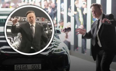 Elon Musk siç nuk e keni parë kurrë, kërcimi epik pas hapjes së Tesla-s në Gjermani (VIDEO)