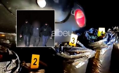 Thasët plot me kanabis në makina, arrestohen 3 persona në Lezhë (VIDEO)