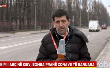 Shpërthime të fuqishme në Kiev teksa gazetari i ABC raportonte LIVE (VIDEO)
