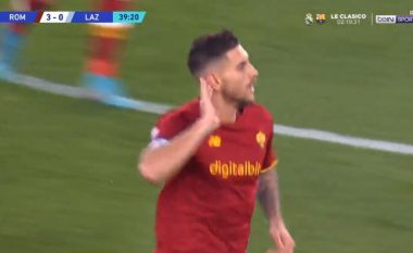 Gol i jashtëzakonshëm i Pellegrinit, Roma shënon të tretin (VIDEO)