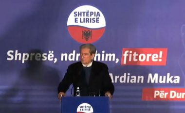 Berisha mbyll fushatën në Durrës dhe thotë fjalët e fundit para “betejës” (VIDEO)