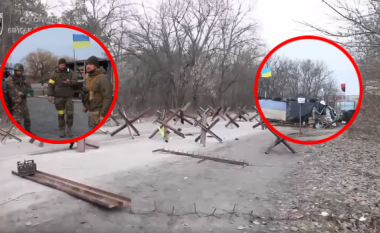 Me predha dhe hekura, si ukrainasit inteligjentë po bllokojnë forcat ruse (VIDEO)