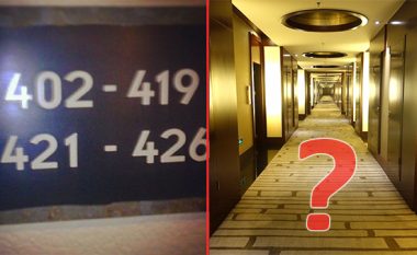 A e dini pse hotelet nuk kanë dhomë me numër 420? Arsyeja do ju habisë