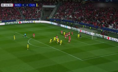 Liverpooli e nis me golin sfidën ndaj Benfica (VIDEO)