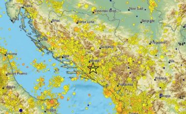 “Skuqet” Shqipëria, harta me tërmetet më të rrezikshme gjatë dekadave të fundit në Ballkan (FOTO LAJM)