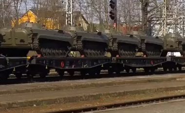 NATO drejt luftës me Rusinë? Ky është shteti i parë i aleancës që dërgon tanke në Ukrainë (VIDEO)