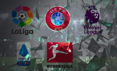 5 kampionatet më të mira në Evropë sipas UEFA-s