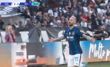 Inter kalon në avantazh me një supergol (VIDEO)