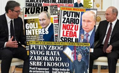 “E njohu Kosovën, thikë pas shpine”, mediat serbe shpërthejnë kundër Putinit, Vuçiç pritet t’i drejtohet kombit të tij (FOTO LAJM)