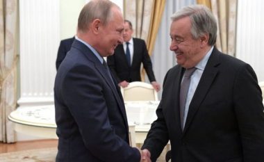 Takimi i Putin me Guterres: S’ka marrëveshje me Ukrainën pa Donbasin dhe Krimenë