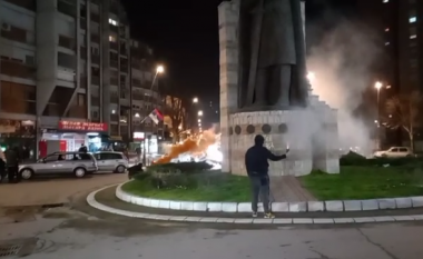 Serbët festojnë fitoren e Vuçiç me plumba kallashnikovi në veri të Kosovës, reagon policia (VIDEO)