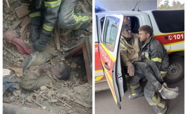MREKULLI/ Prej orësh në rrënoja, gruaja nxirret gjallë nga grupet e shpëtimit në Ukrainë