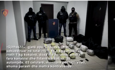 Policia bën bilancin: 186 të arrestuar dhe 420 persona të proceduar penalisht brenda javës (VIDEO)