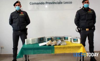Shqiptari kapet në Itali me 2 milion euro “mall”, si u sekuestruan 14 kg kokainë