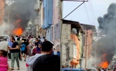 Turqi, avioni rrëzohet në zonën e banuar, raportohet për  viktima (VIDEO)