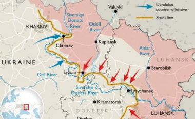 Lëvizje e zgjuar, Ukraina hedhin në erë urat mbi lumin Don, ndalohet përparimi i forcave ruse në Donbas