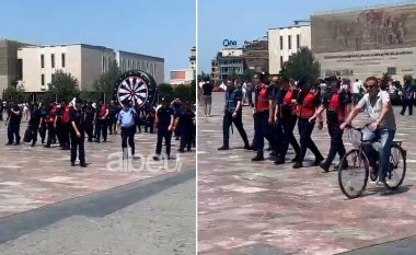 Policët e qyteteve të Shqipërisë i vijnë në ndihmë Tiranës (VIDEO)