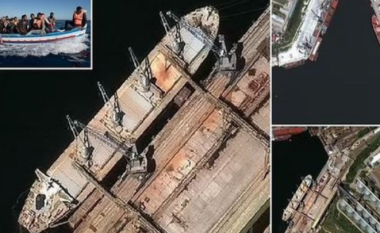 Imazhet satelitore nxjerrin zbuluar anijet ruse, ja si vidhet ushqimi ukrainas