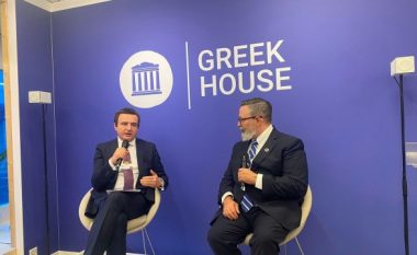 Kurti i kërkon Greqisë njohjen e Kosovës, në Davos