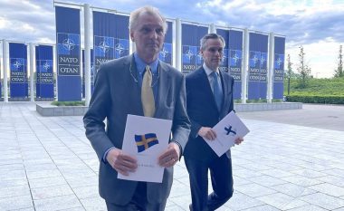 Historike! Finlanda dhe Suedia dorëzojnë aplikimin për t’u anëtarësuar në NATO