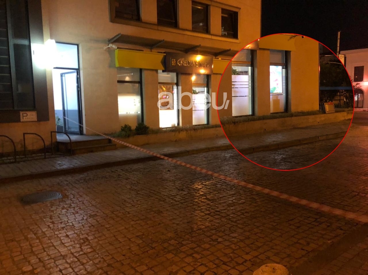 Alarm për bombë pranë një banke në Shkodër, policia rrethon zonën (VIDEO)